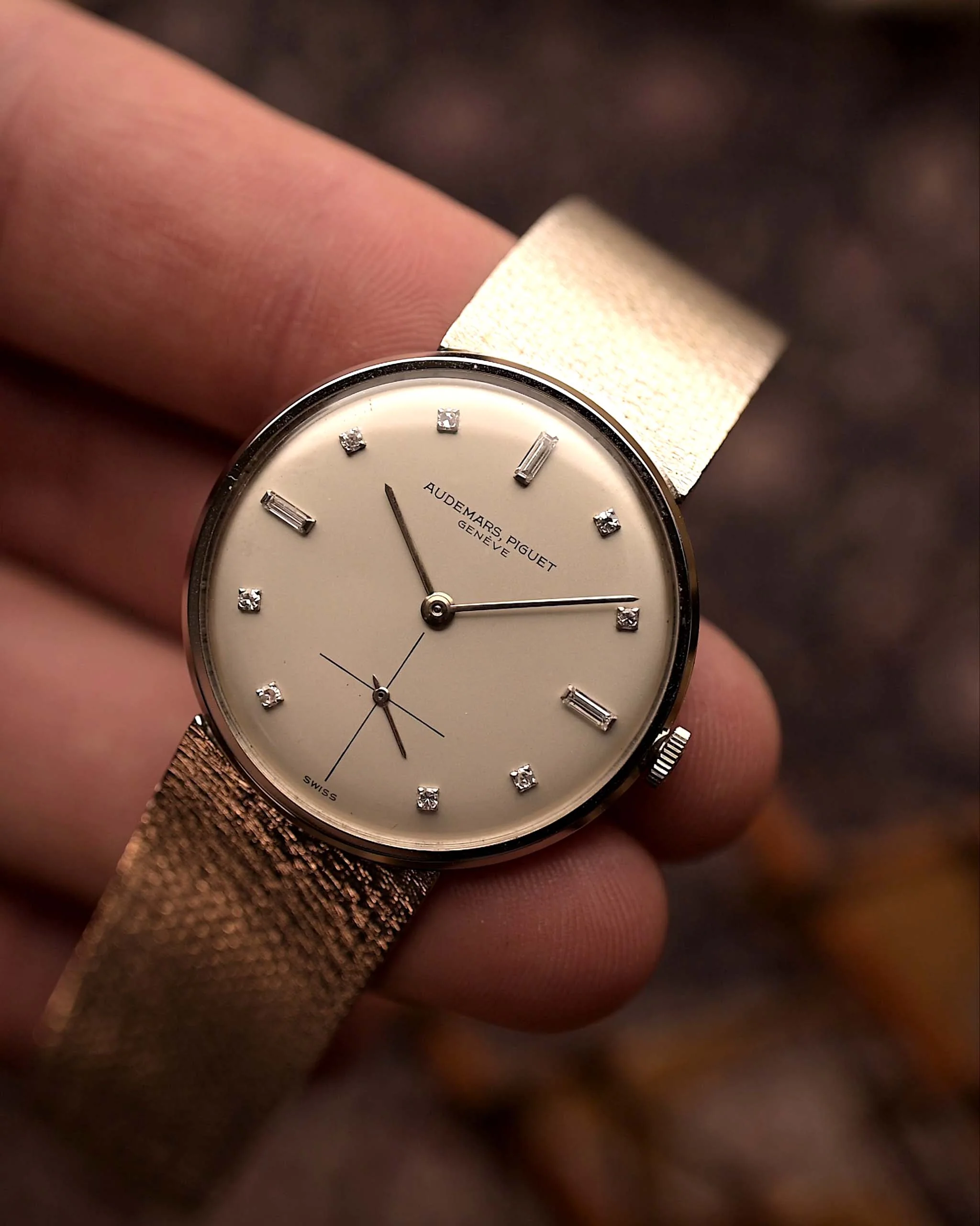 Audemars Piguet 5139BC 18k Diamond 1960s - Image 4