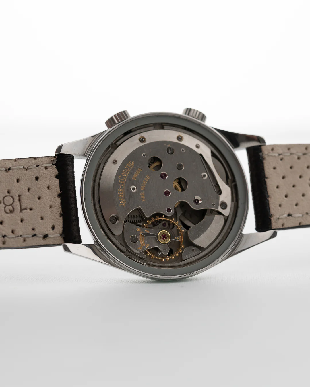 Jaeger LeCoultre Memovox black 1956 - Image 12