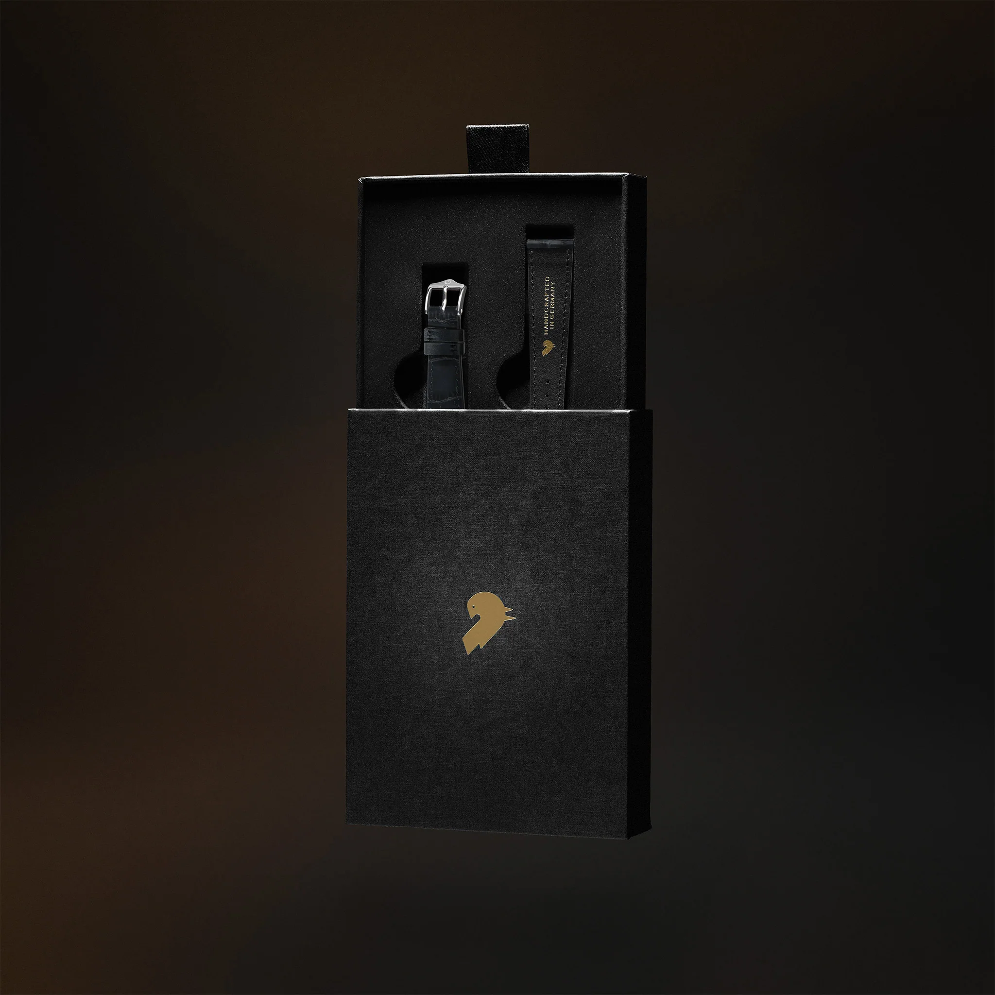 KARDINAL Alligator Embossed Leather Watch Strap - Image 30