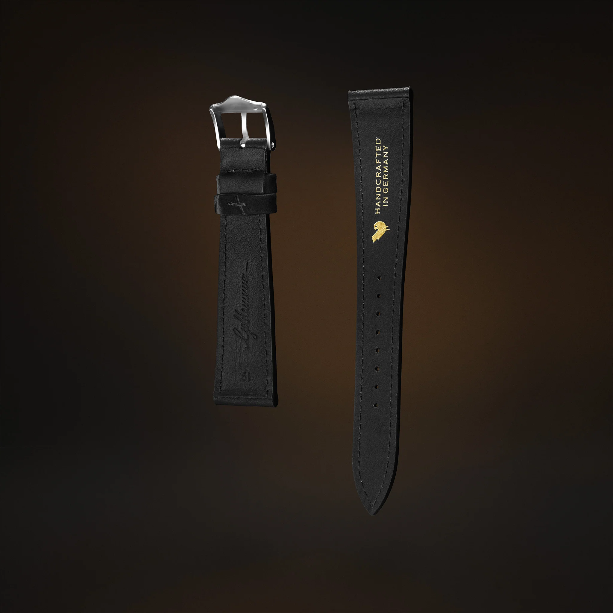 KARDINAL Alligator Embossed Leather Watch Strap - Image 6