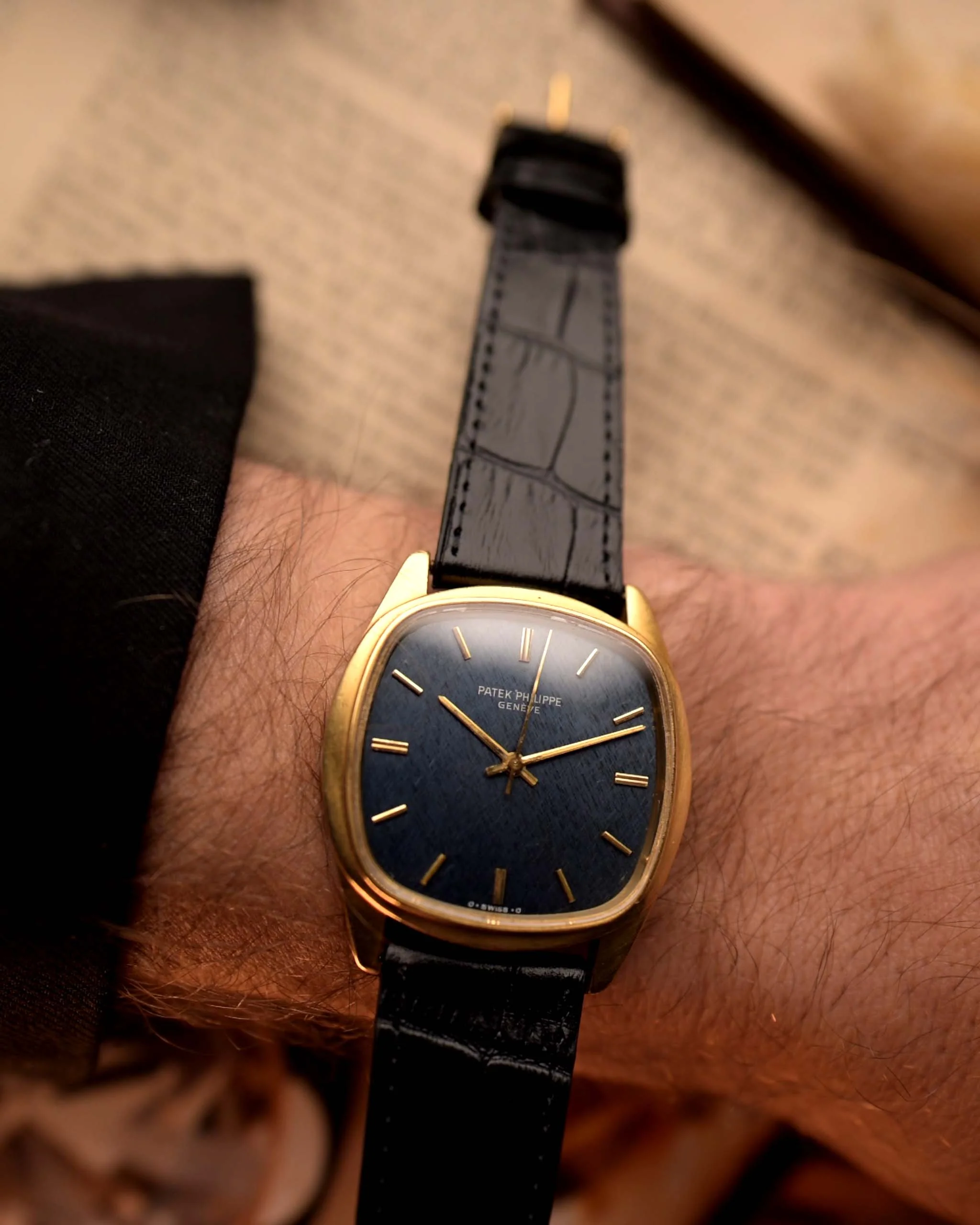 Patek Philippe 3585 Jumbo Blue 1970s - Image 3