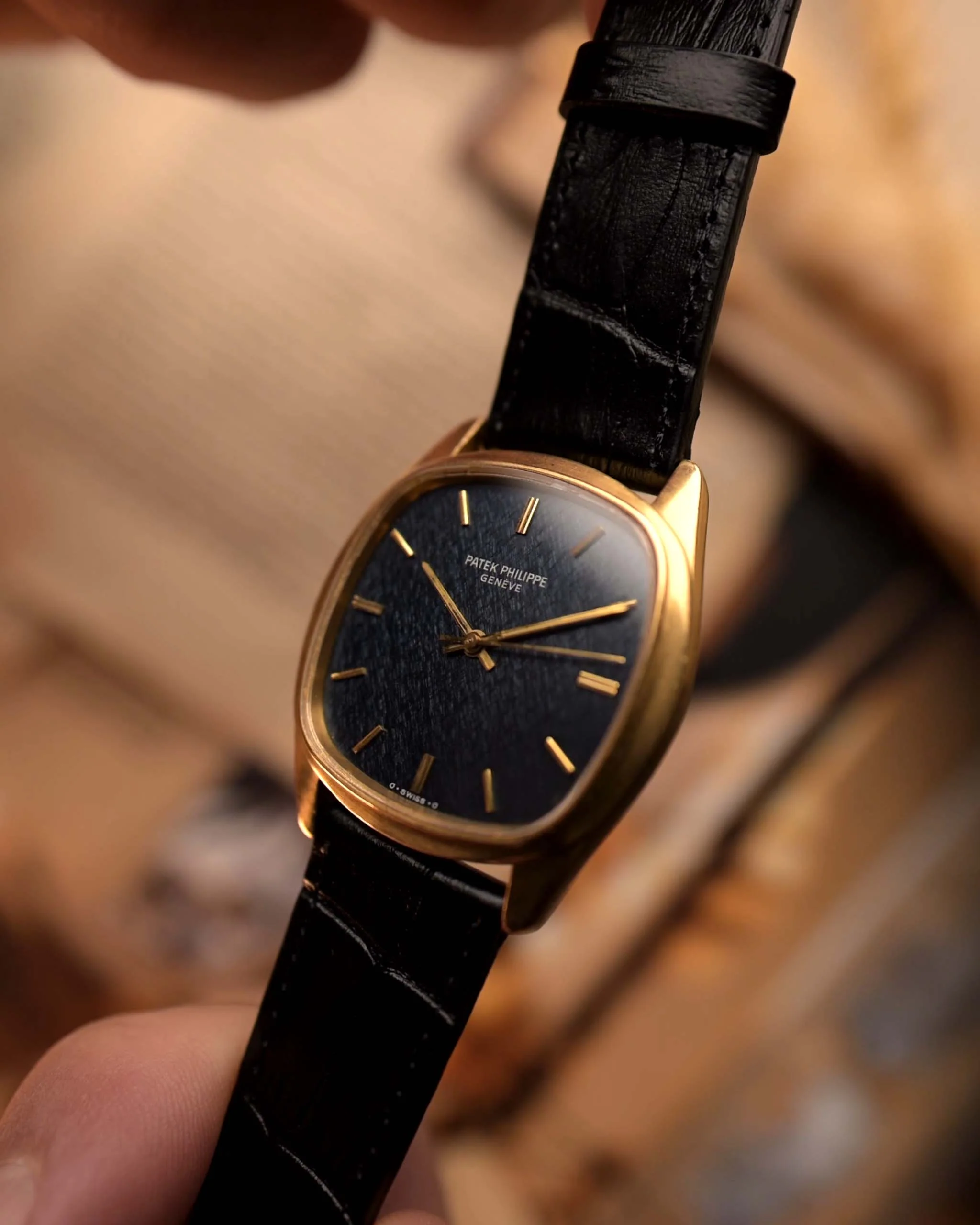 Patek Philippe 3585 Jumbo Blue 1970s - Image 4