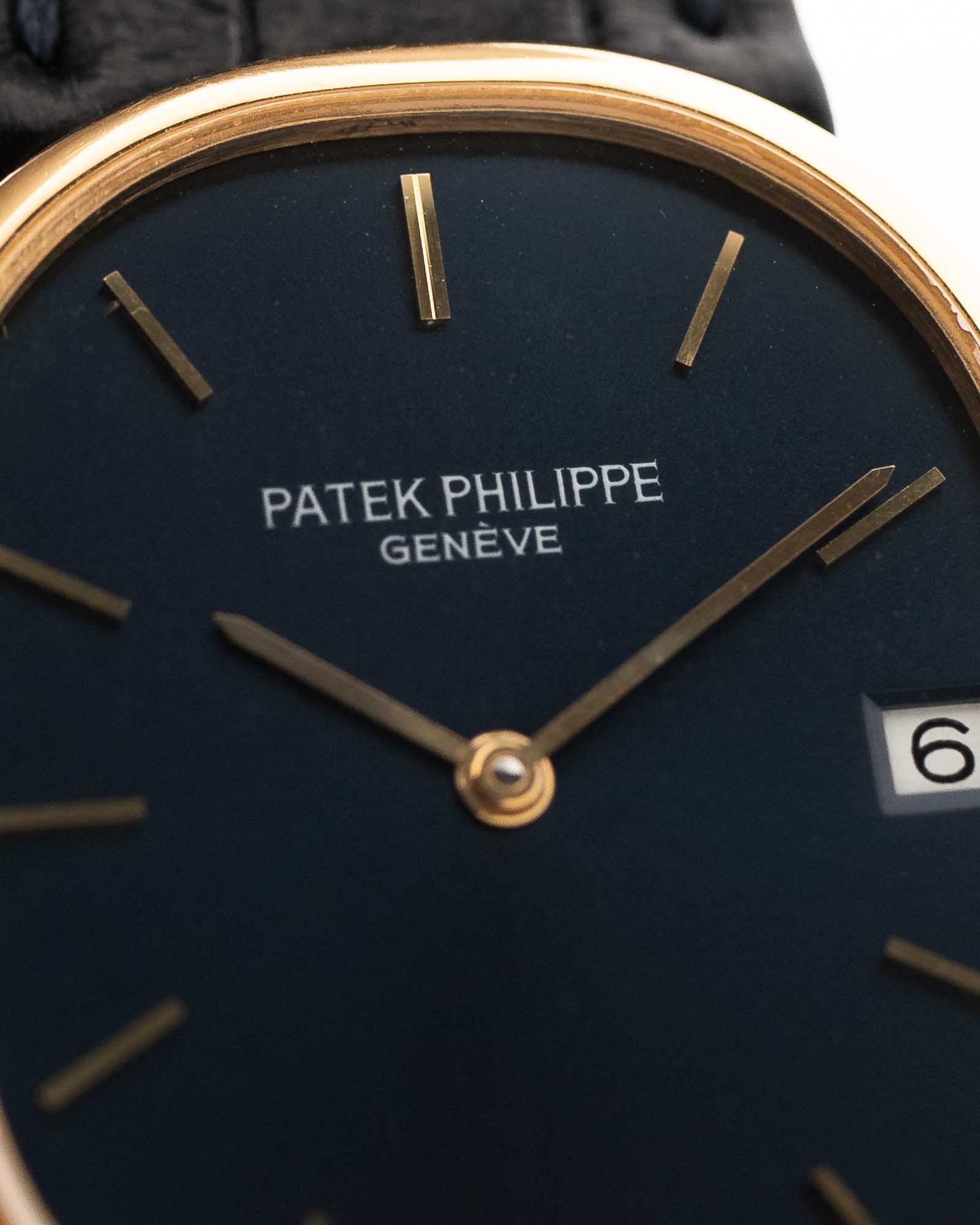 Patek Philippe 3788J Ellipse Blue 1980s - Image 9
