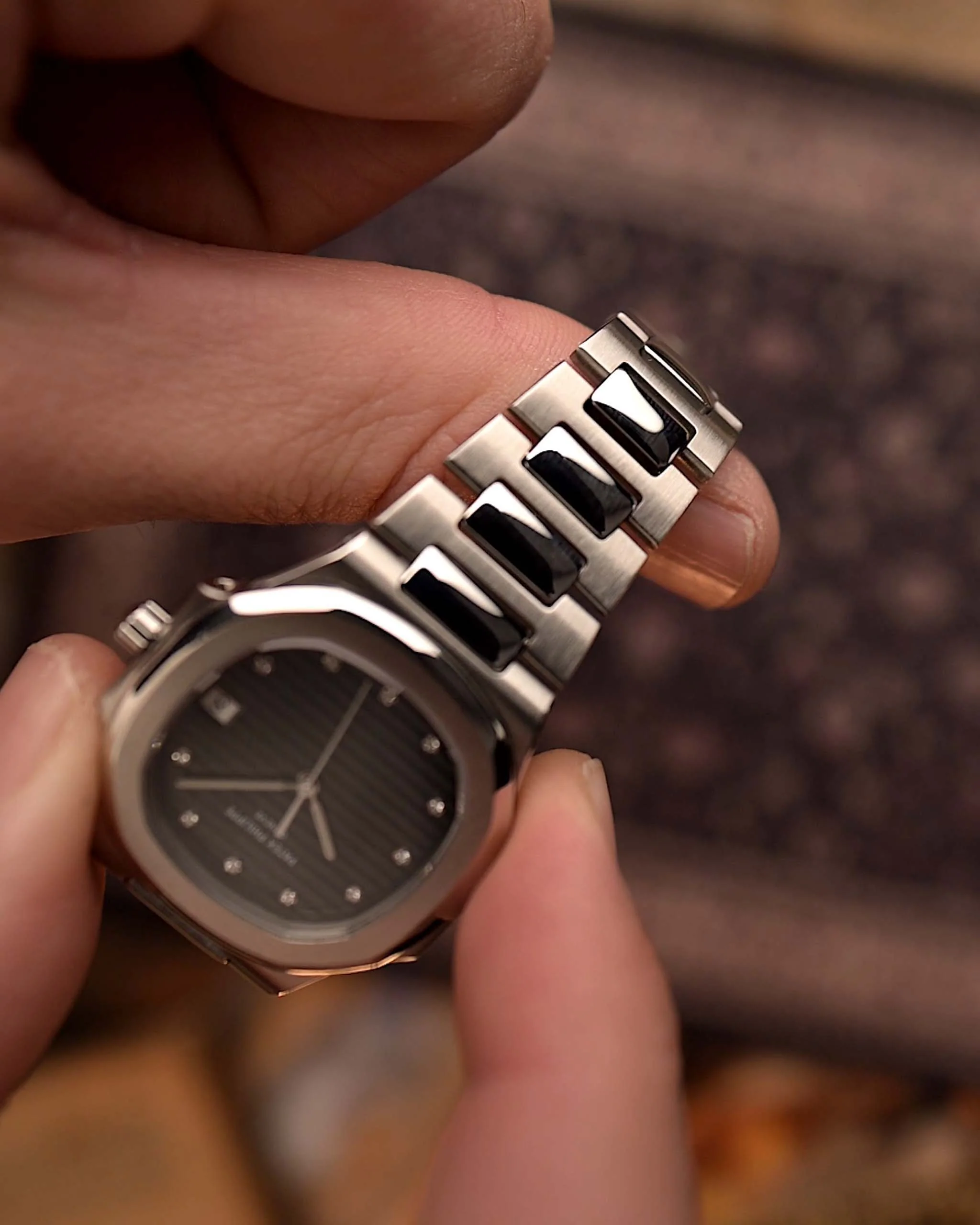 Patek Philippe 3900 Nautilus Diamond 1990s - Image 5