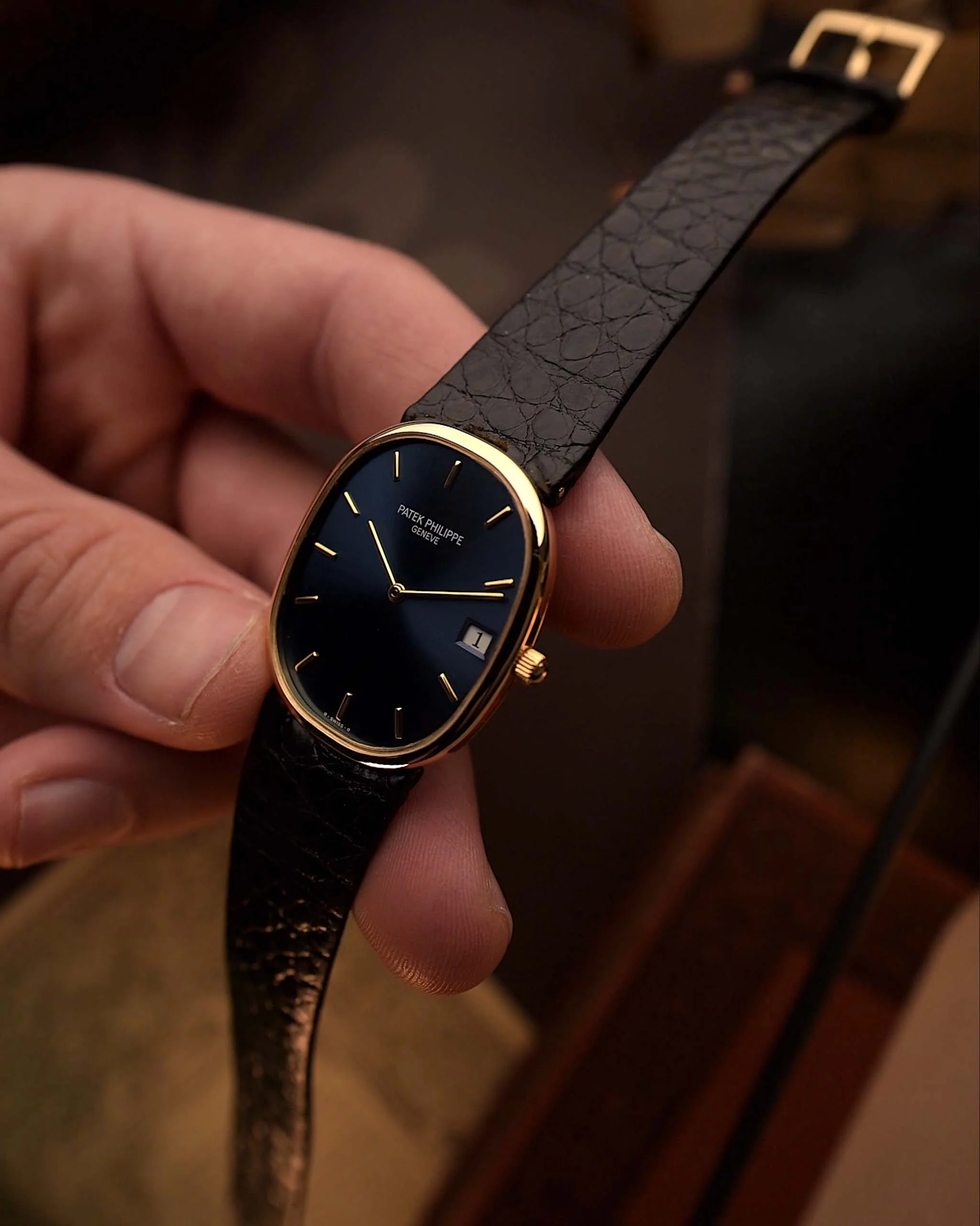 Patek Philippe Ellipse 3788 Date 18k 1980s - Image 7