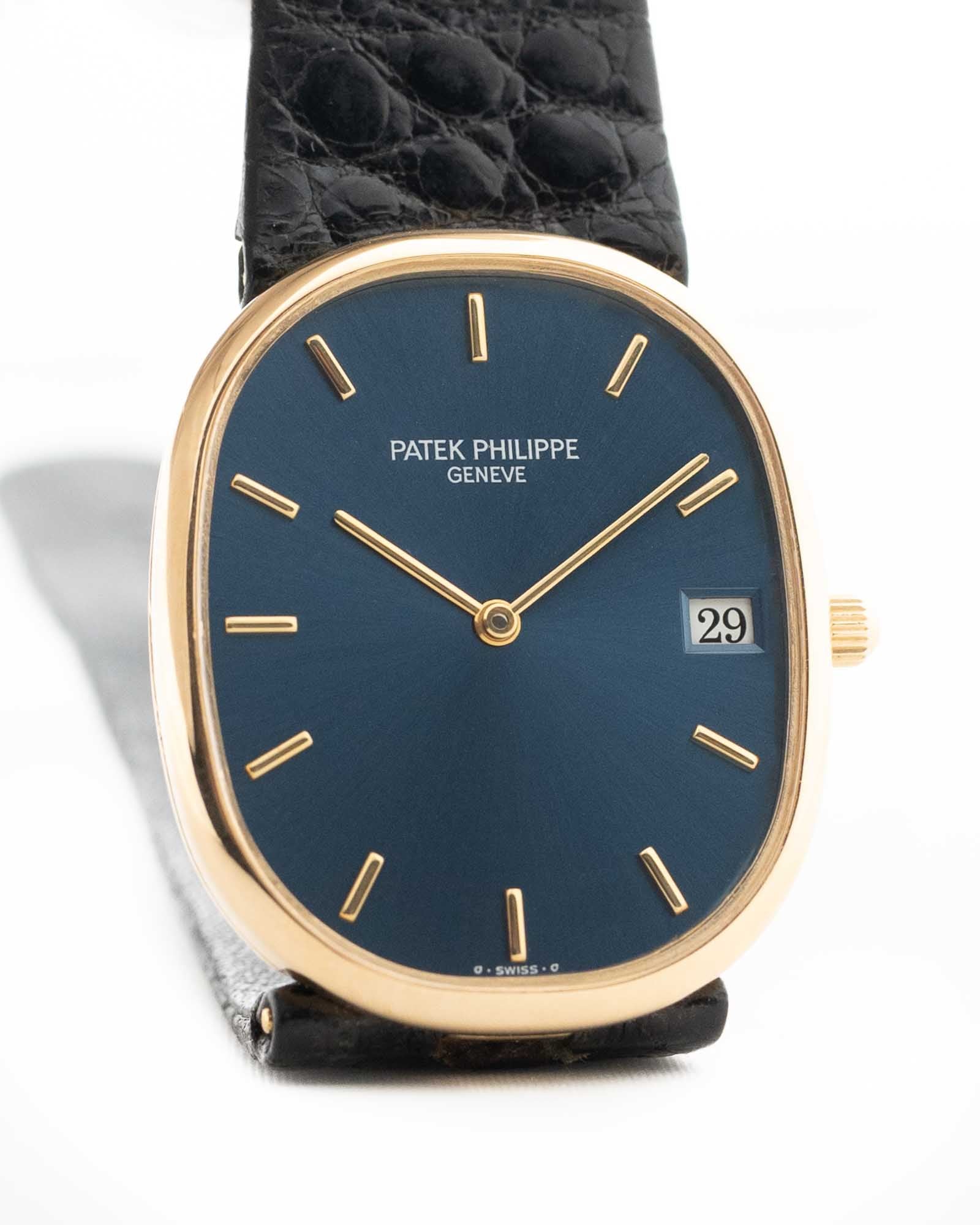 Patek Philippe Ellipse 3788 Date 18k 1980s - Image 9