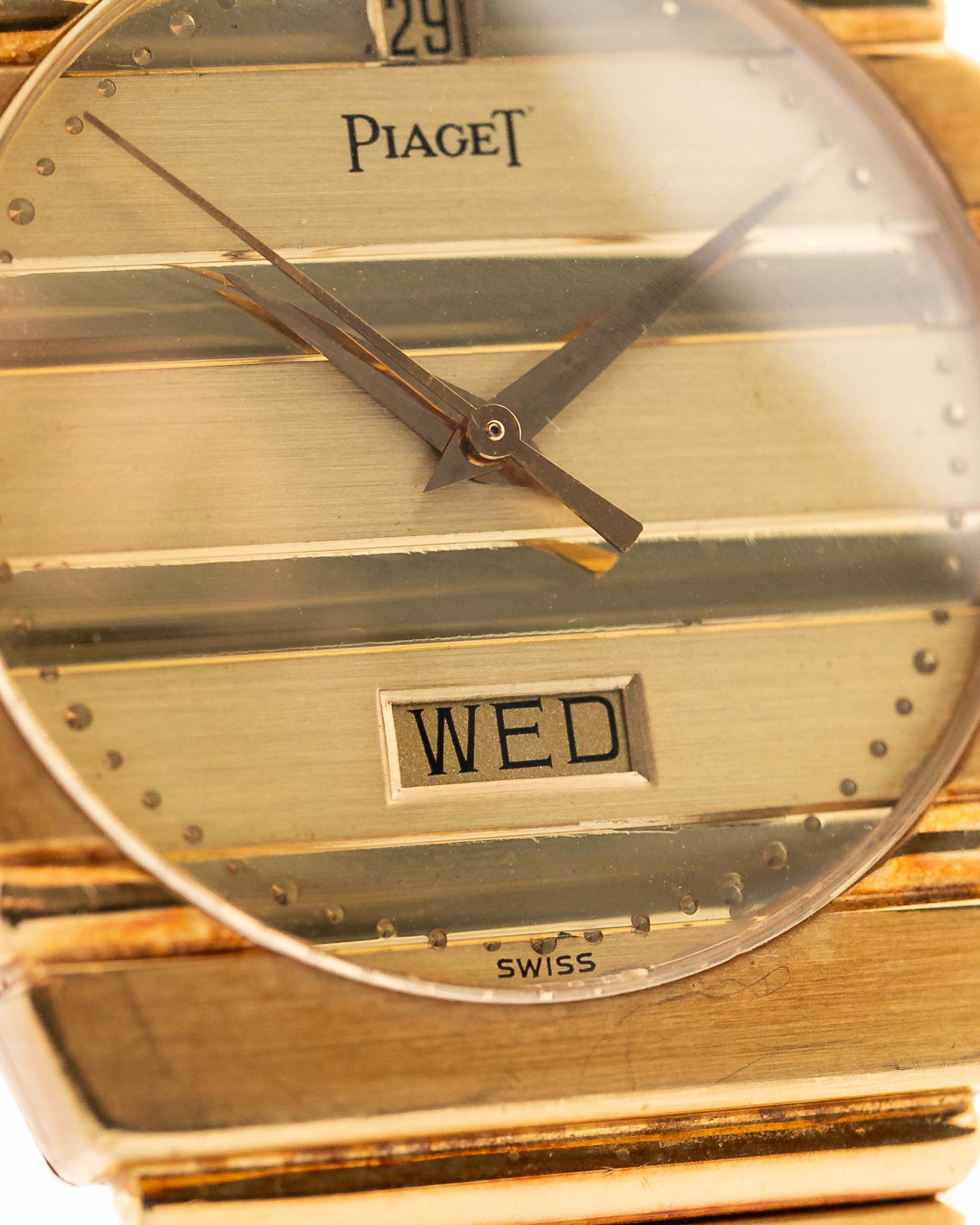 Piaget 15562 Polo 18k Day Date 1980s - Image 5
