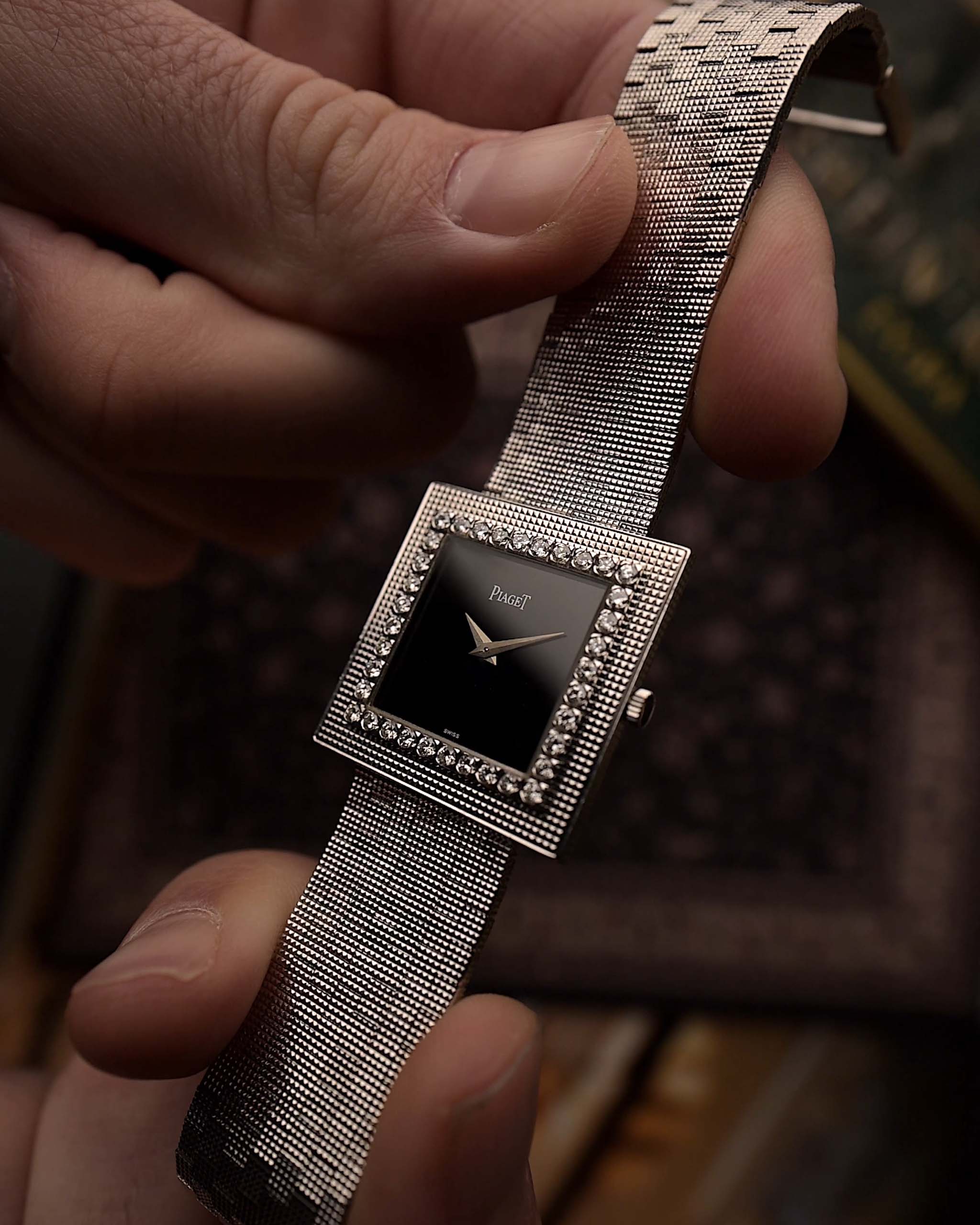 Piaget 9127 Onyx Diamond 1970s - Image 3