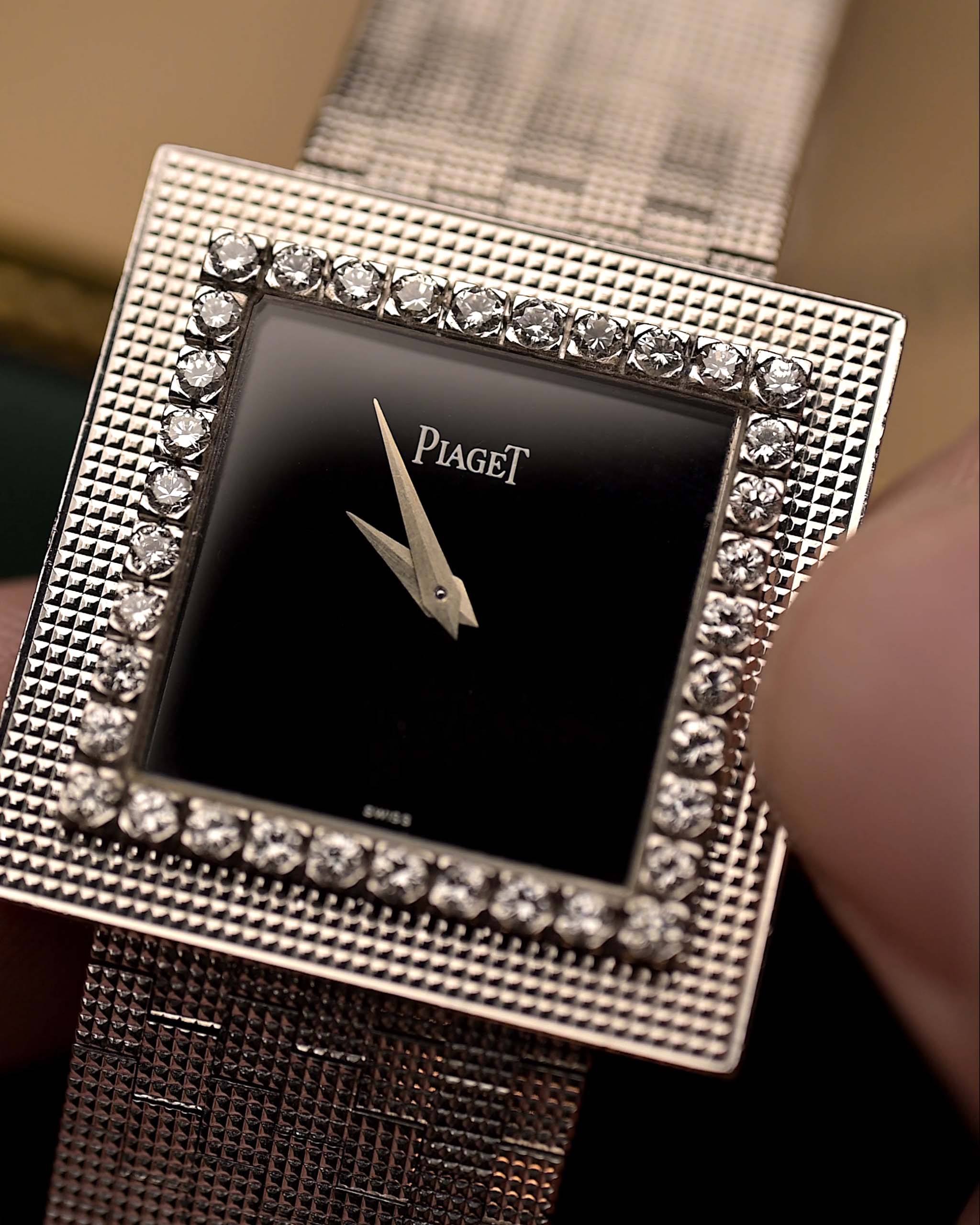 Piaget 9127 Onyx Diamond 1970s - Image 6