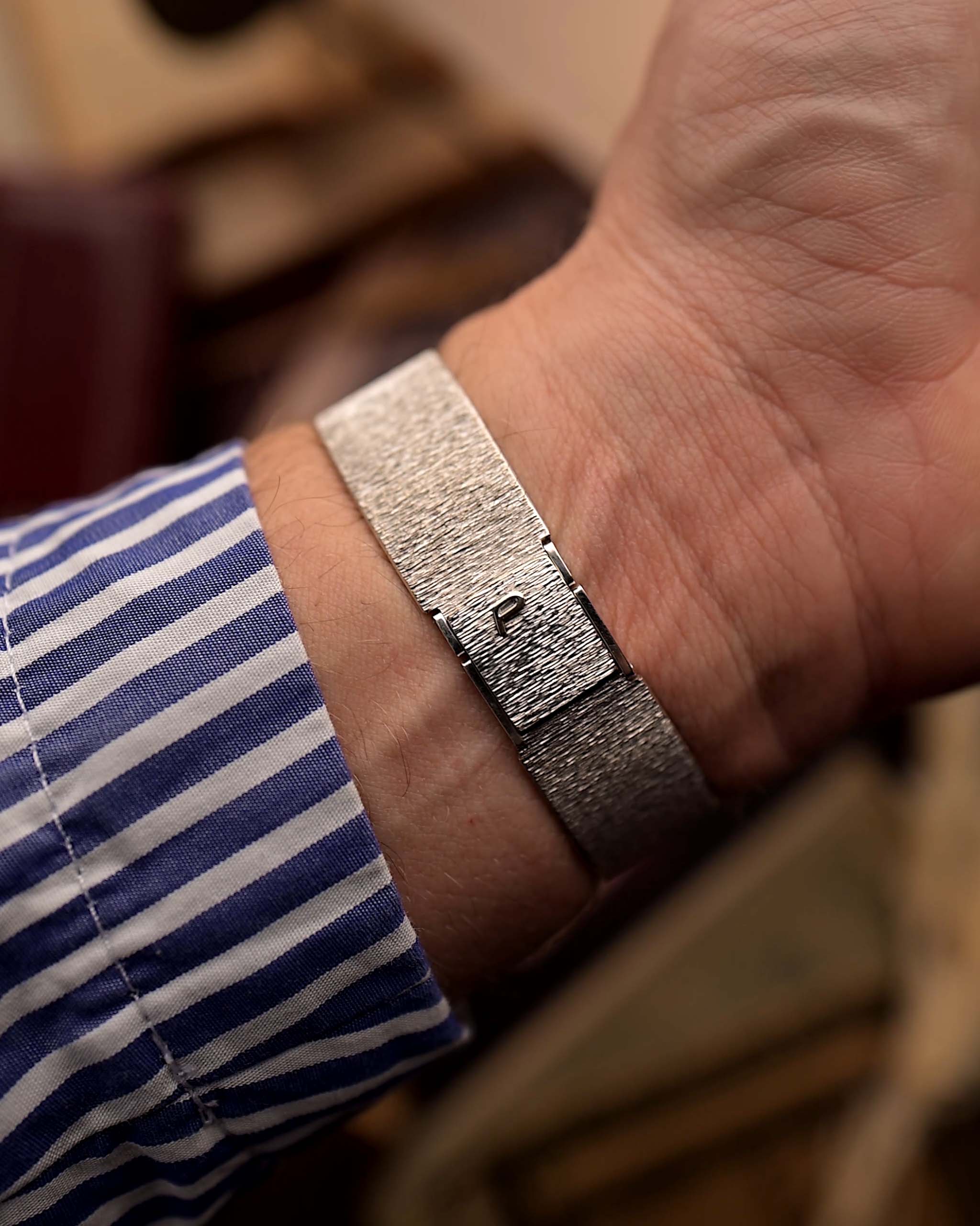 Piaget TV 9574 Bark White Gold 1970 - Image 10