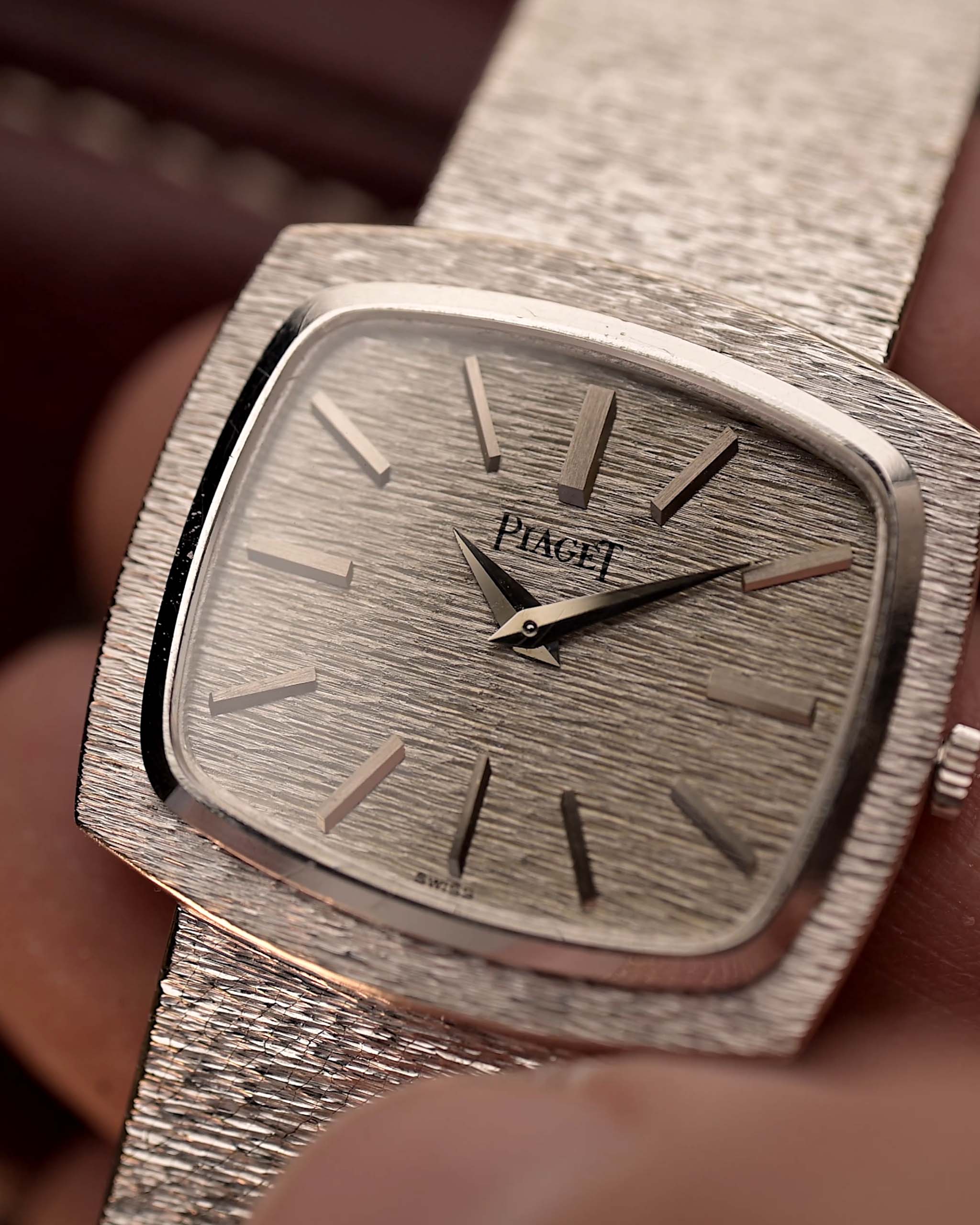 Piaget TV 9574 Bark White Gold 1970 - Image 4