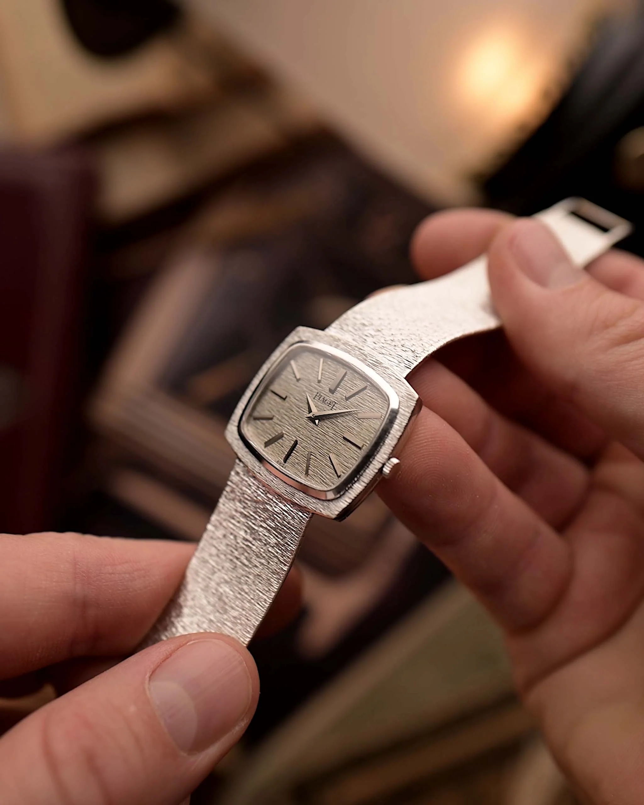 Piaget TV 9574 Bark White Gold 1970 - Image 9