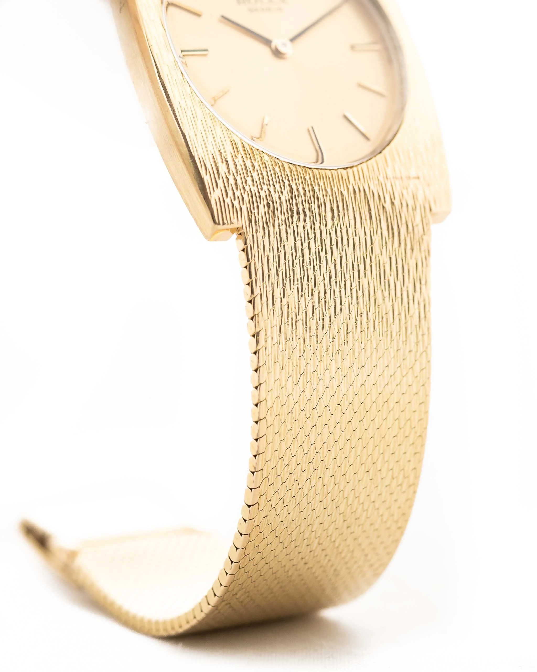 Rolex Geneve 14k Rectangular 1960s - Image 11