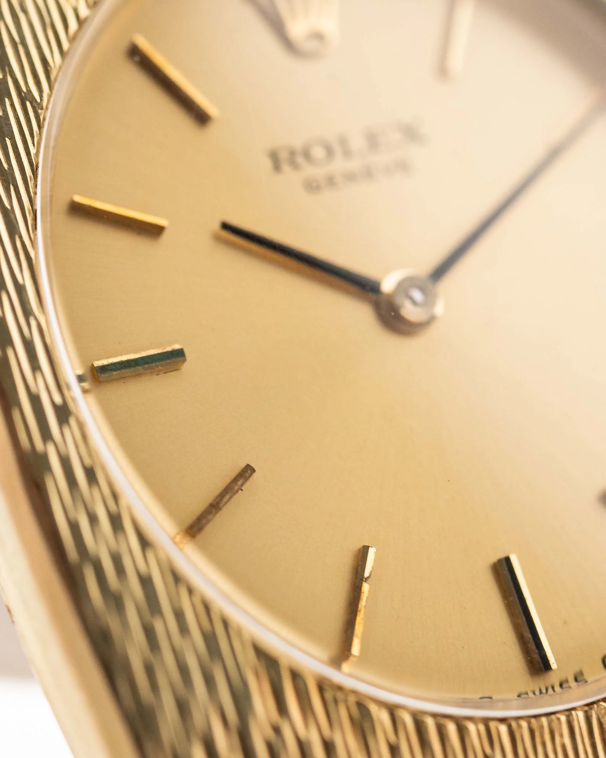 Rolex Geneve 14k Rectangular 1960s - Image 5