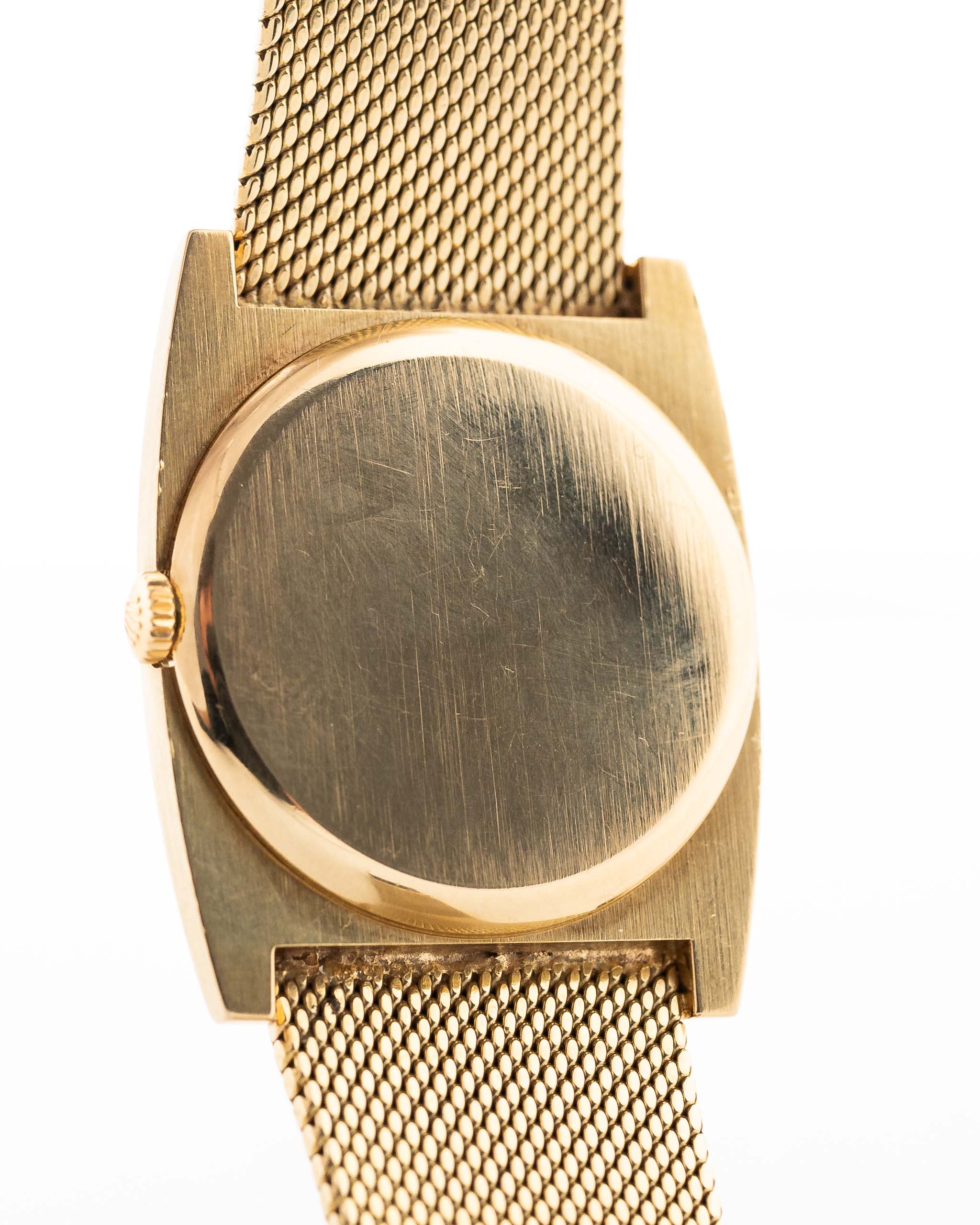 Rolex Geneve 14k Rectangular 1960s - Image 8