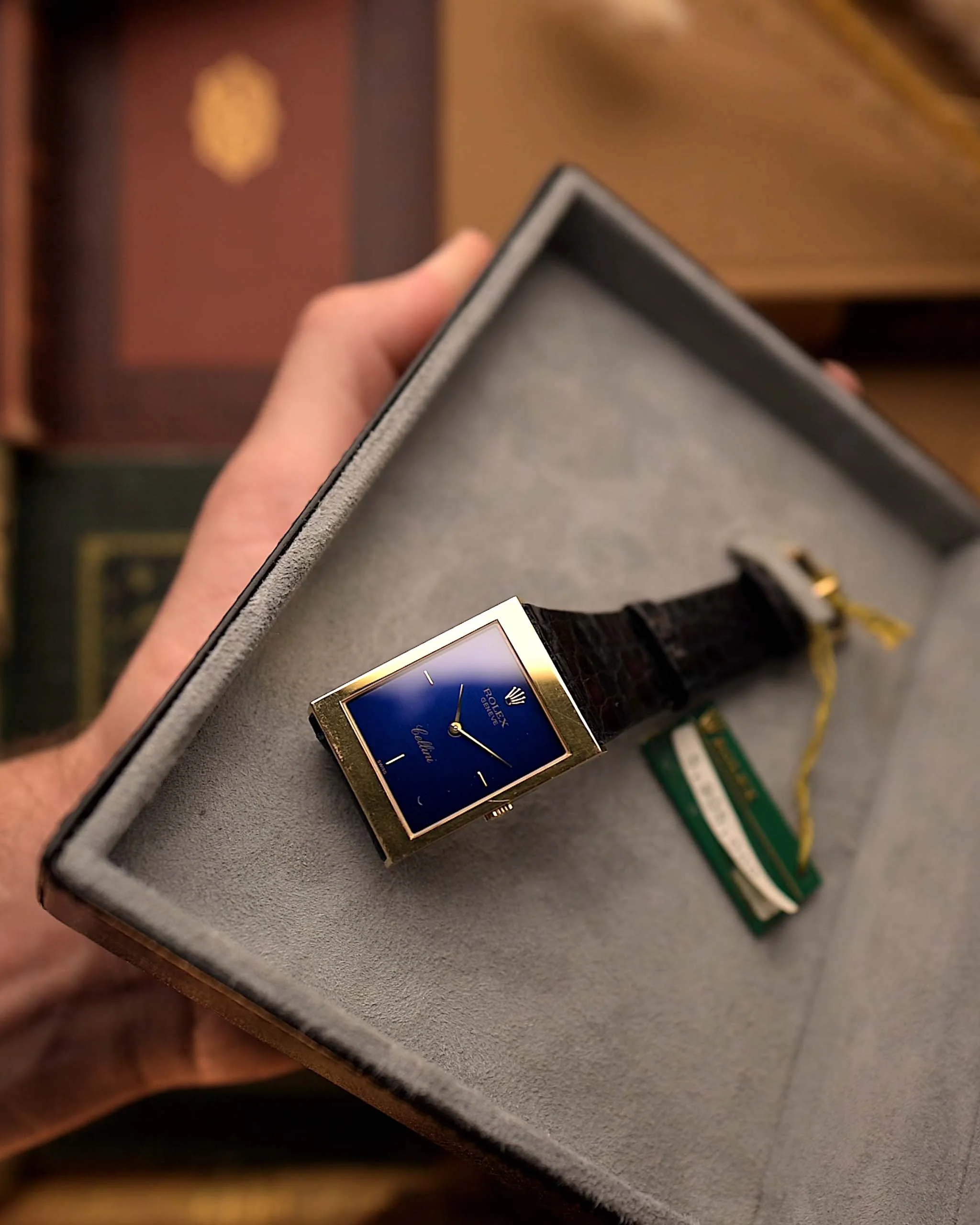 Rolex Cellini 5071 Blue 1991 - Image 4