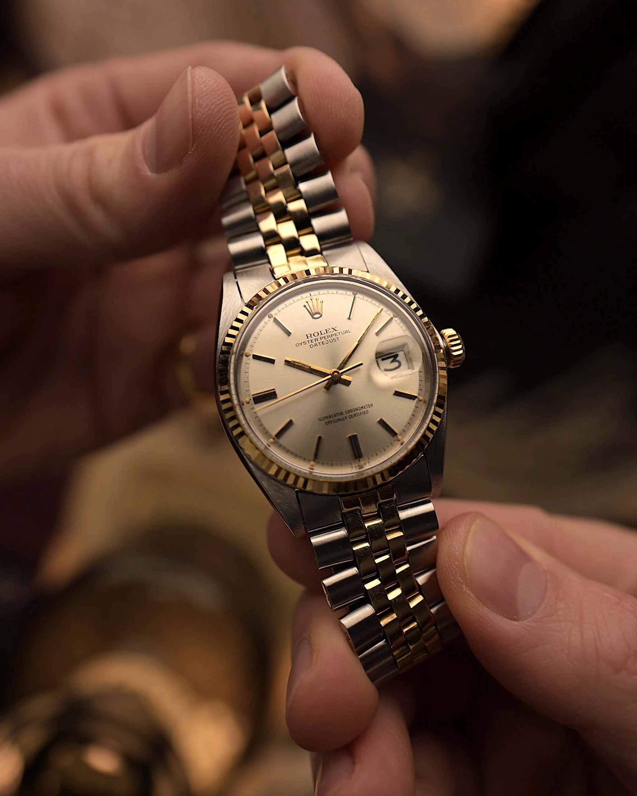 Rolex Datejust 1601 Two Tone Pie Pan 1973 - Image 3