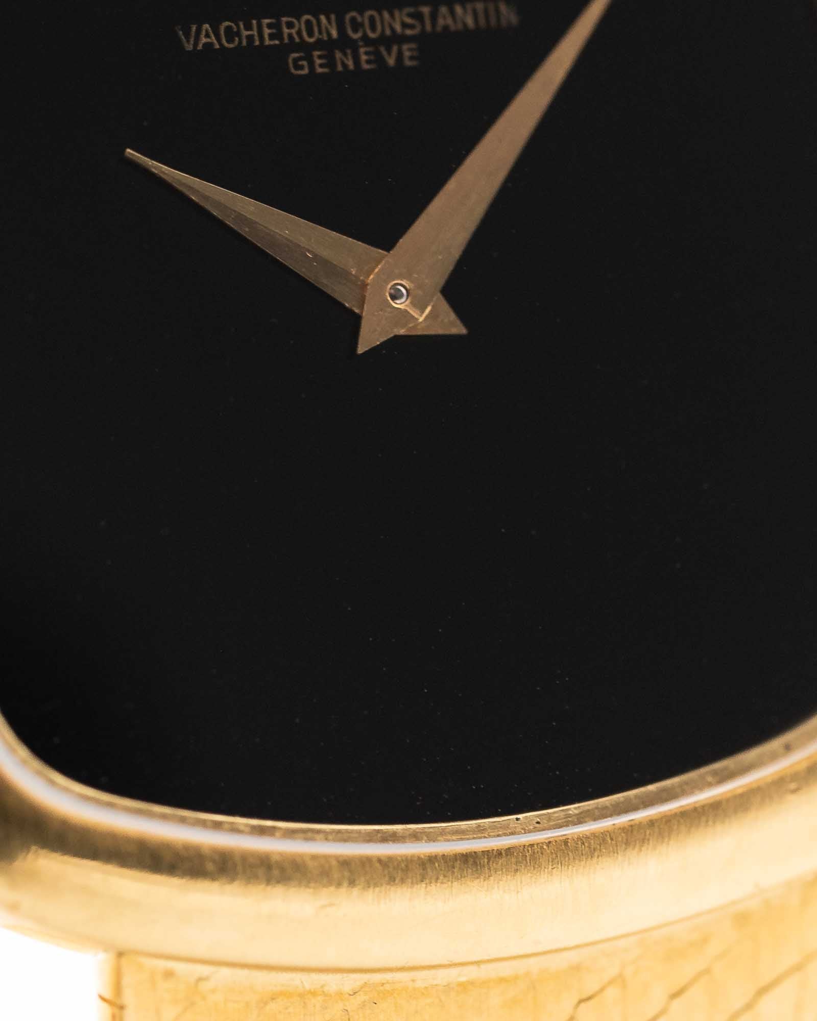 Vacheron Constantin 2099 Cushion 18k Onyx 1970s - Image 10