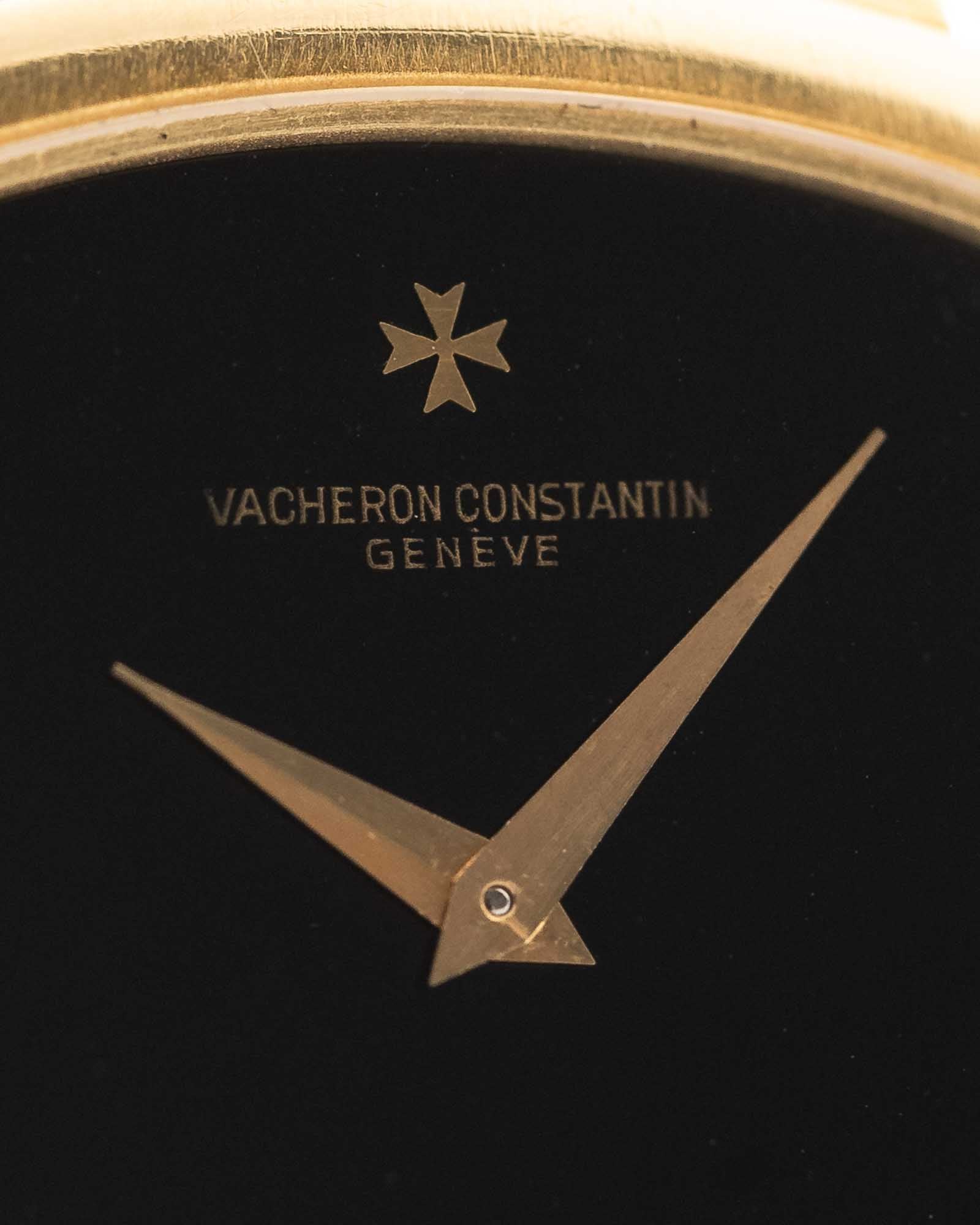 Vacheron Constantin 2099 Cushion 18k Onyx 1970s - Image 9