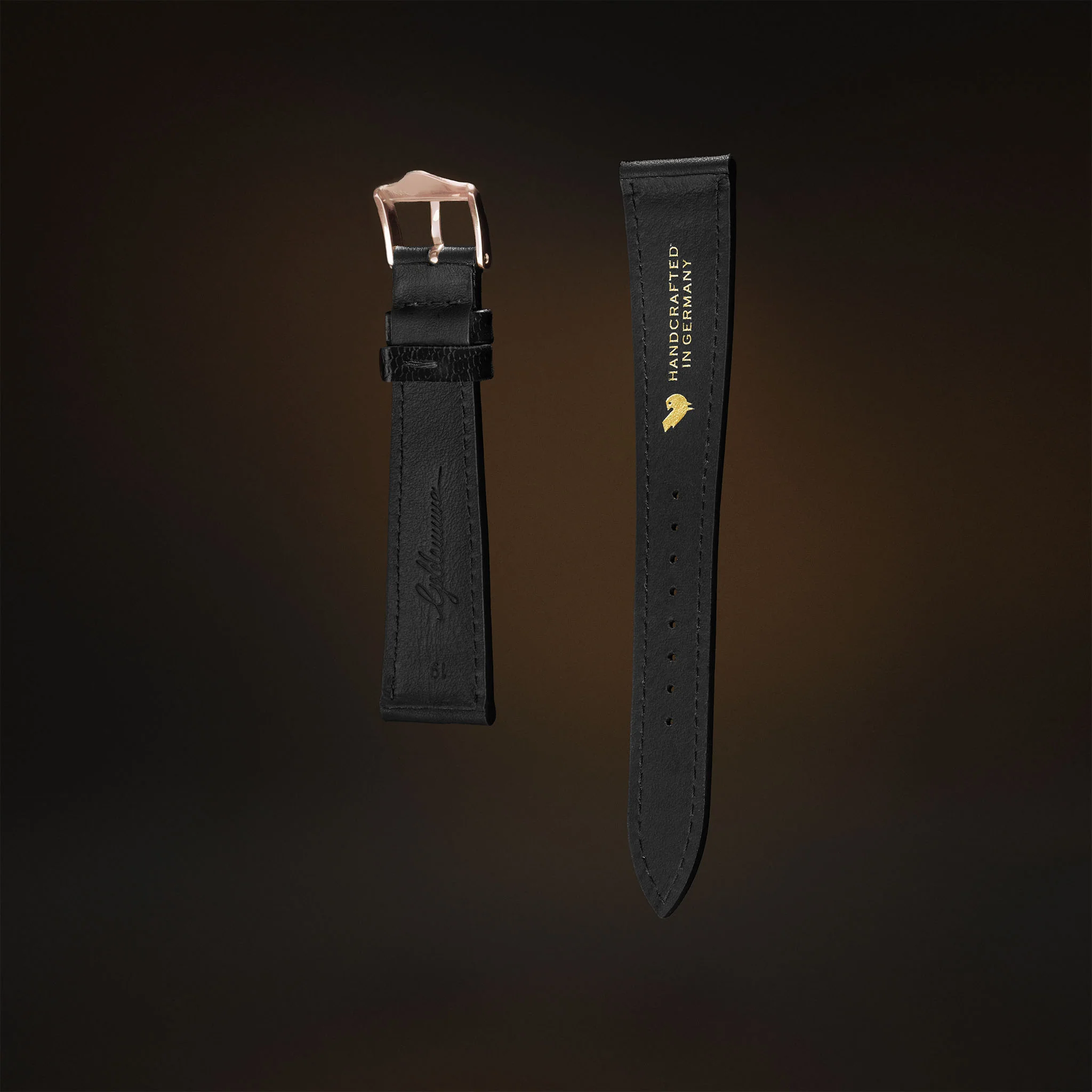 KARDINAL Lizard Embossed Leather Watch Strap - Image 12