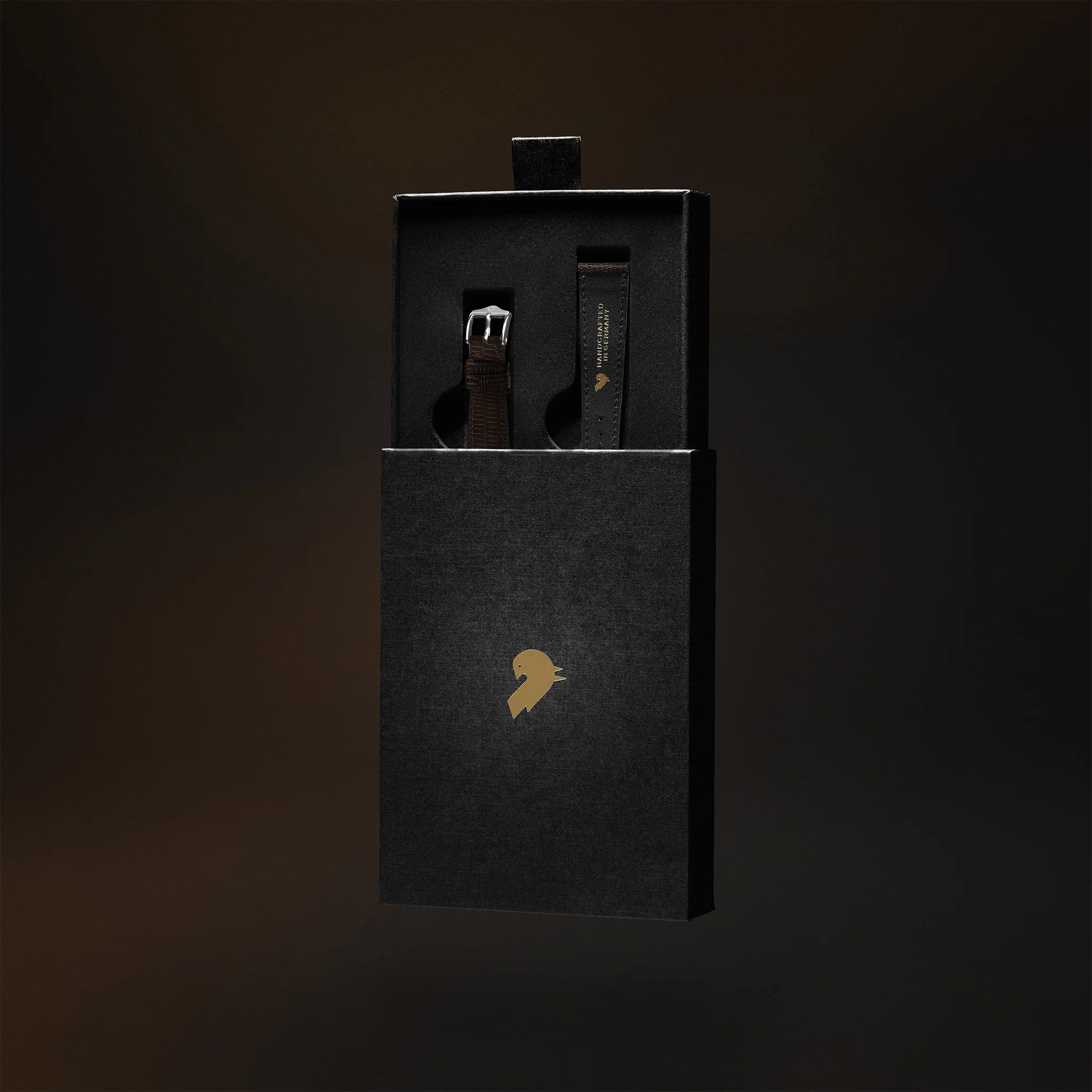 KARDINAL Lizard Embossed Leather Watch Strap - Image 20