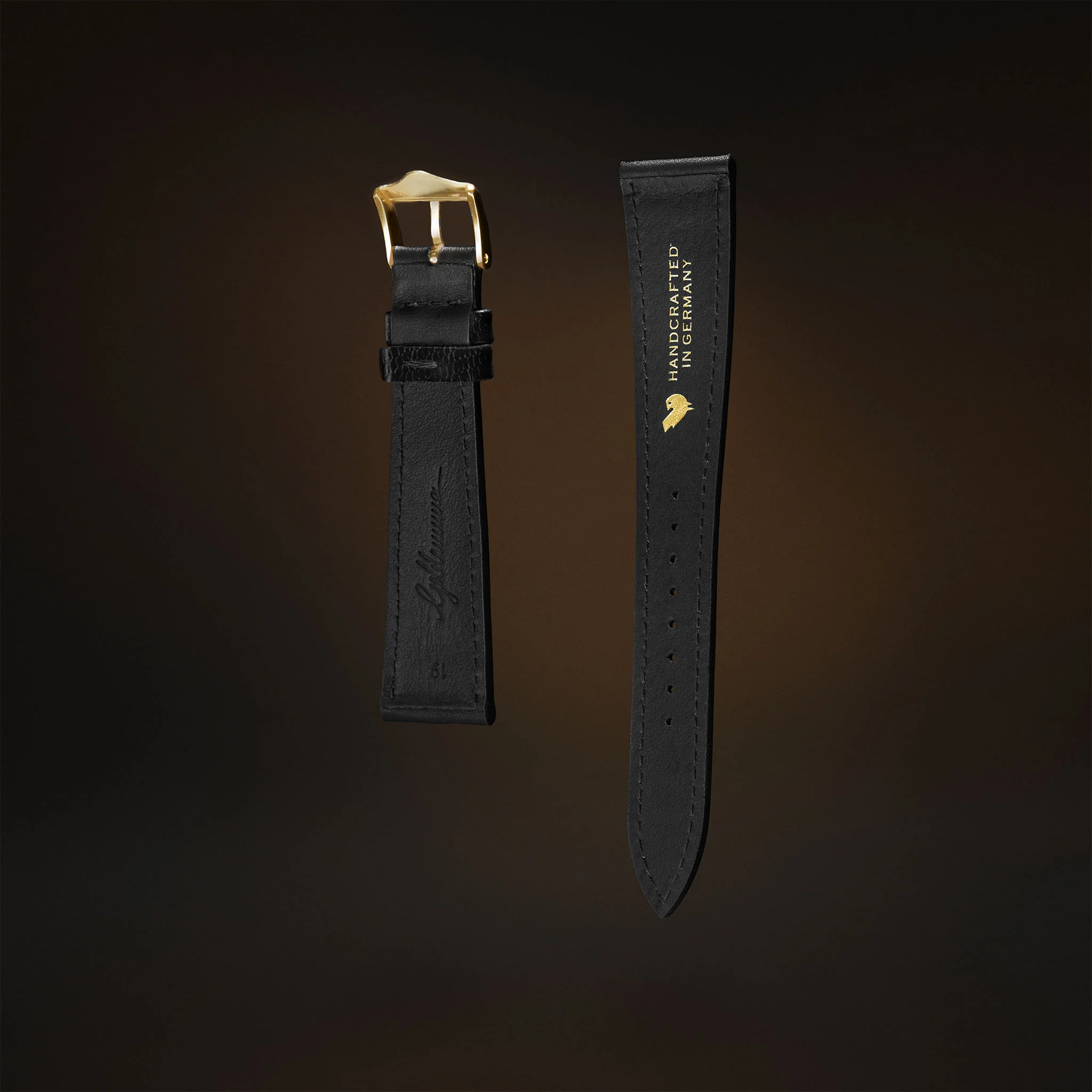 KARDINAL Lizard Embossed Leather Watch Strap - Image 3