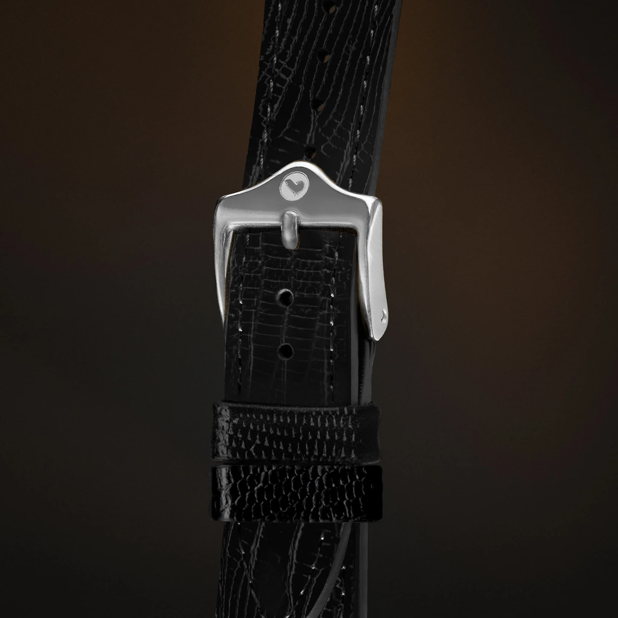 KARDINAL Lizard Embossed Leather Watch Strap - Image 5