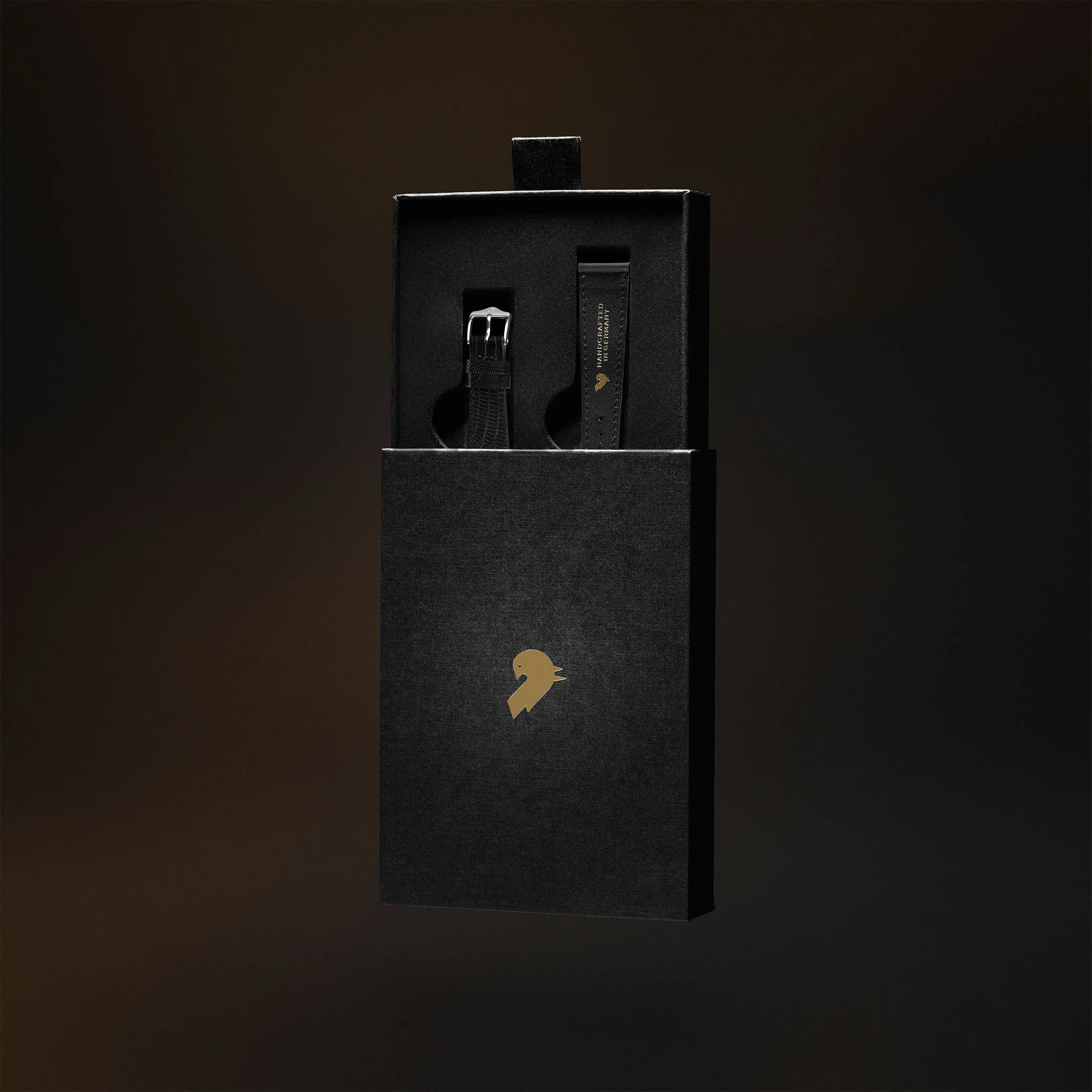 KARDINAL Lizard Embossed Leather Watch Strap - Image 8