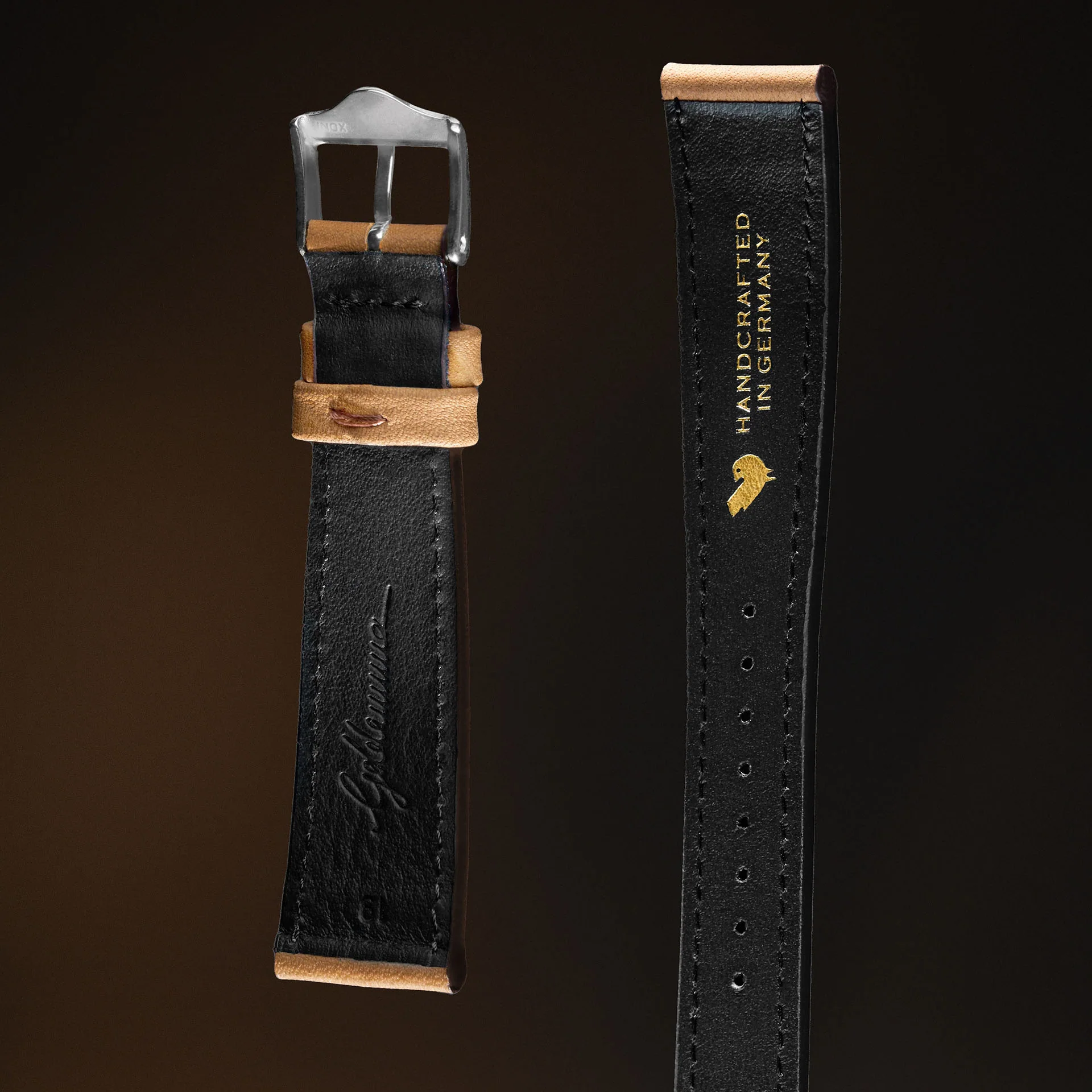 KARDINAL Calf Leather Watch Strap - Image 8